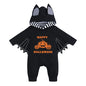 Kids Tales Batty Boo Cotton-Blend Halloween Baby Romper