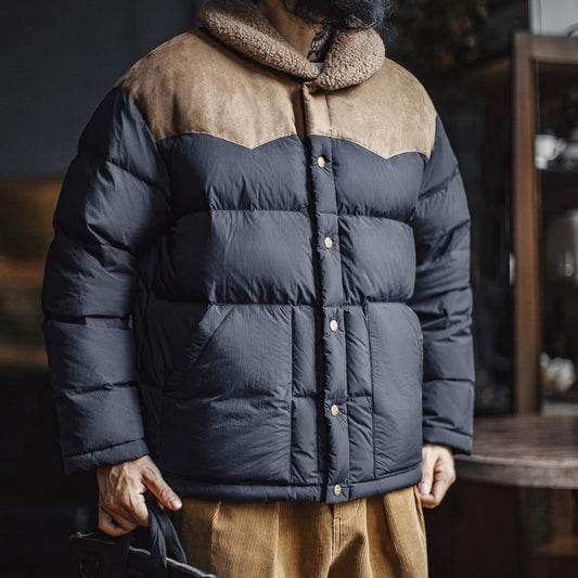 Maden Premium 90% White Duck Down Puffer Jacket