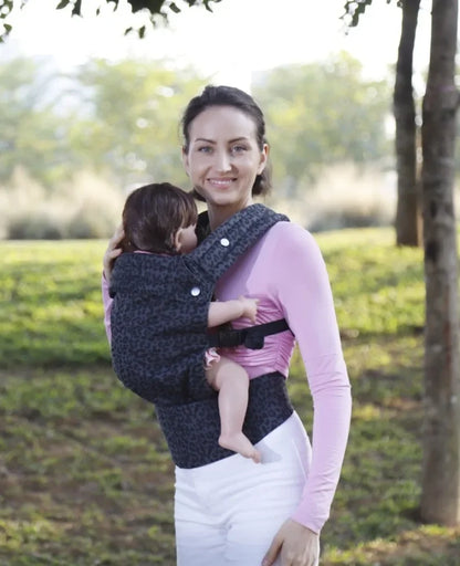 Ergonomic Baby Carrier, Soft and Comfortable Fabric for Lasting Comfort