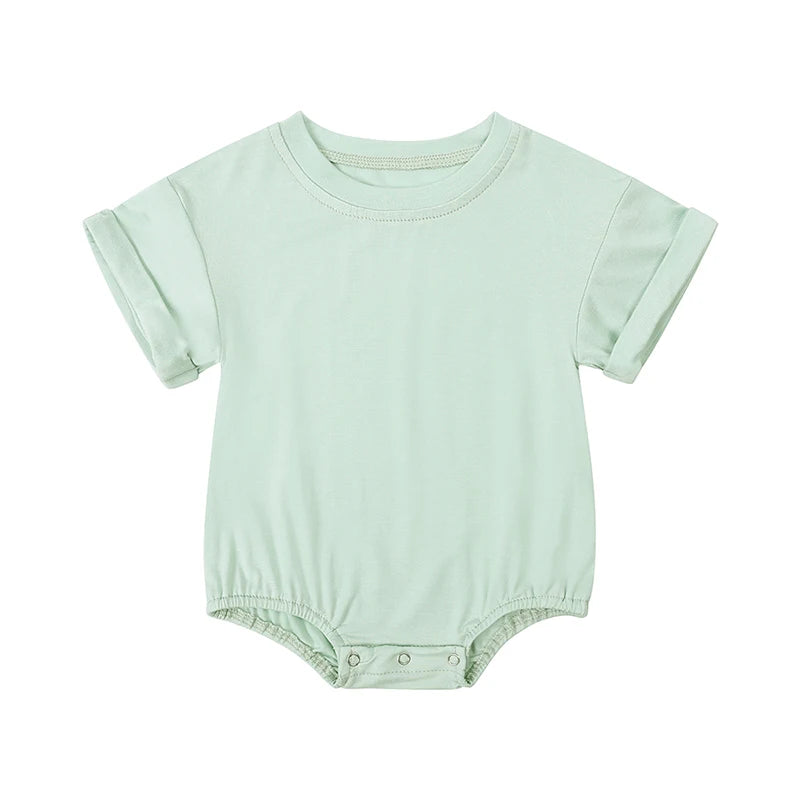 Kids Tales Sunny Days Bamboo-Blend Short-Sleeve Baby Bodysuit