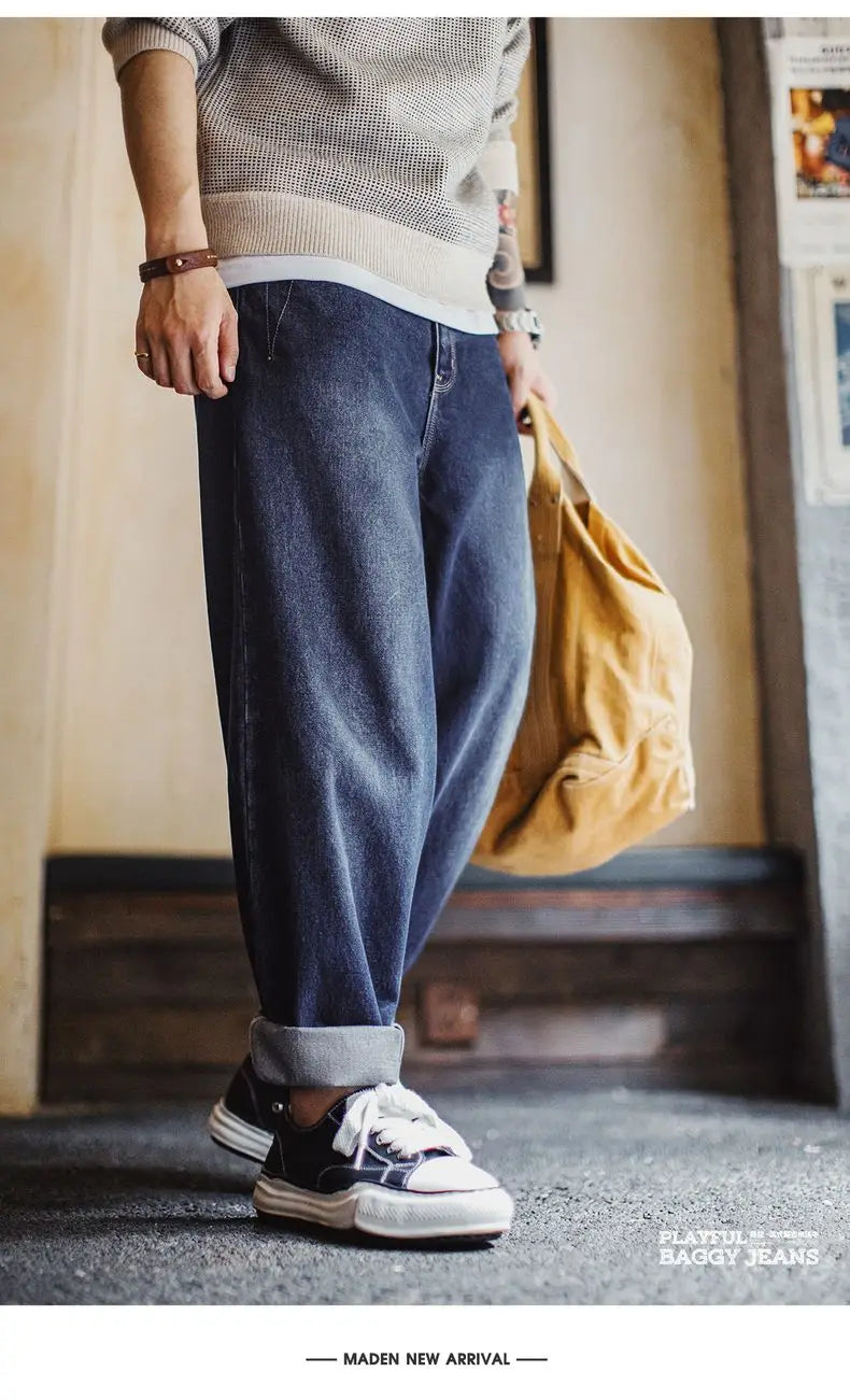Maden 13.9oz Vintage Baggy Jeans