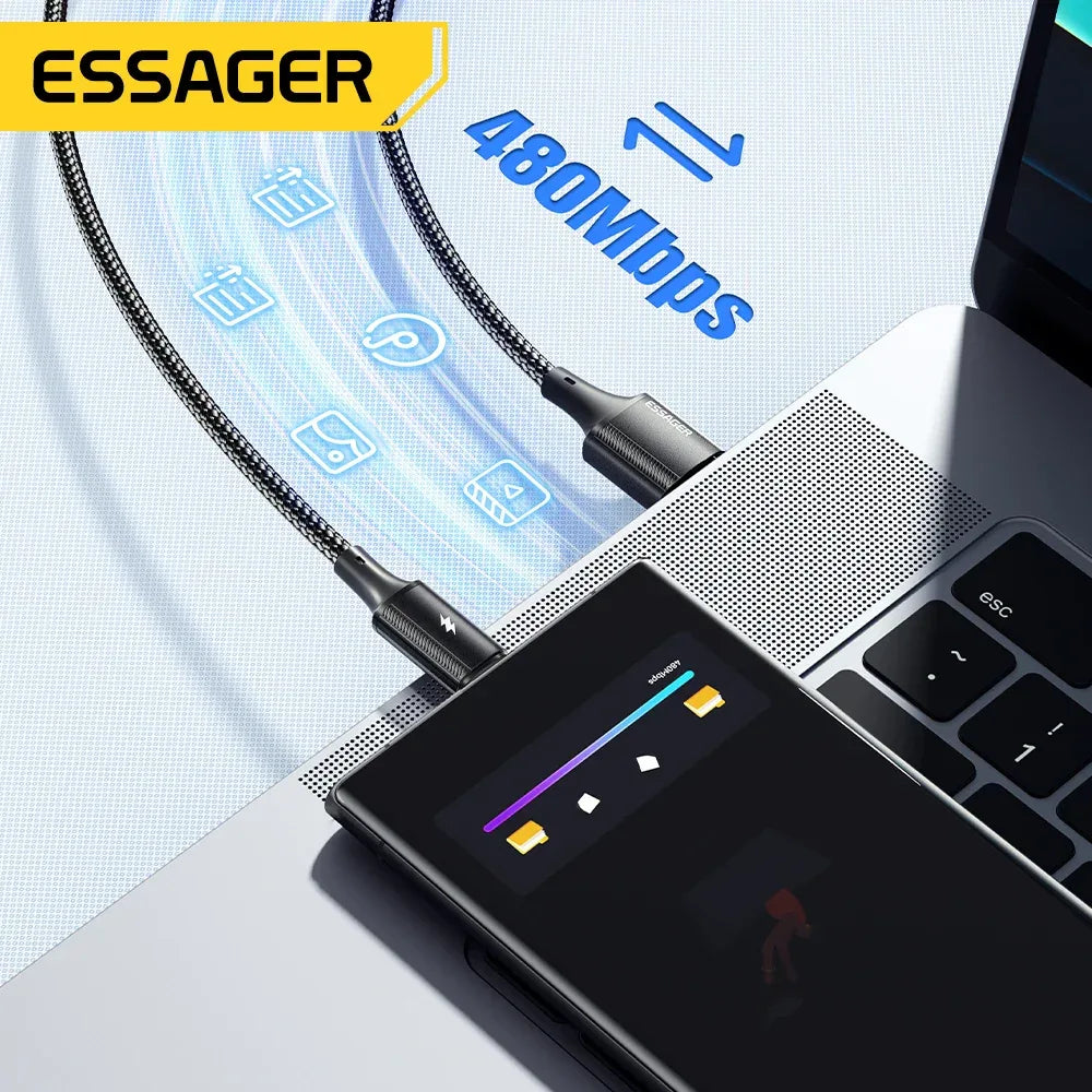 Essager 120W 6A Fast Charging Cable - ShopHub