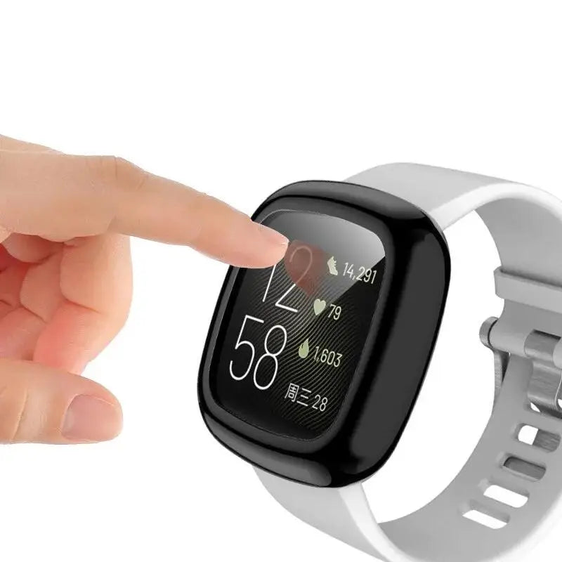 Full Cover Watch Case for the Fitbit Sense Habicare