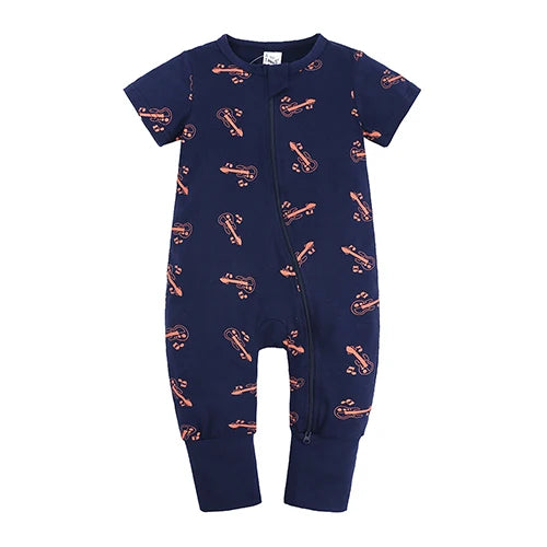 Kids Tales Playday Cotton Zip Baby & Toddler Romper