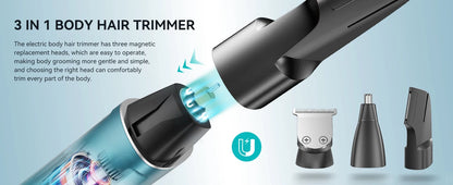 Kensen S16 Electric Hair Trimmer for Men 3 In 1 Hair Cutting