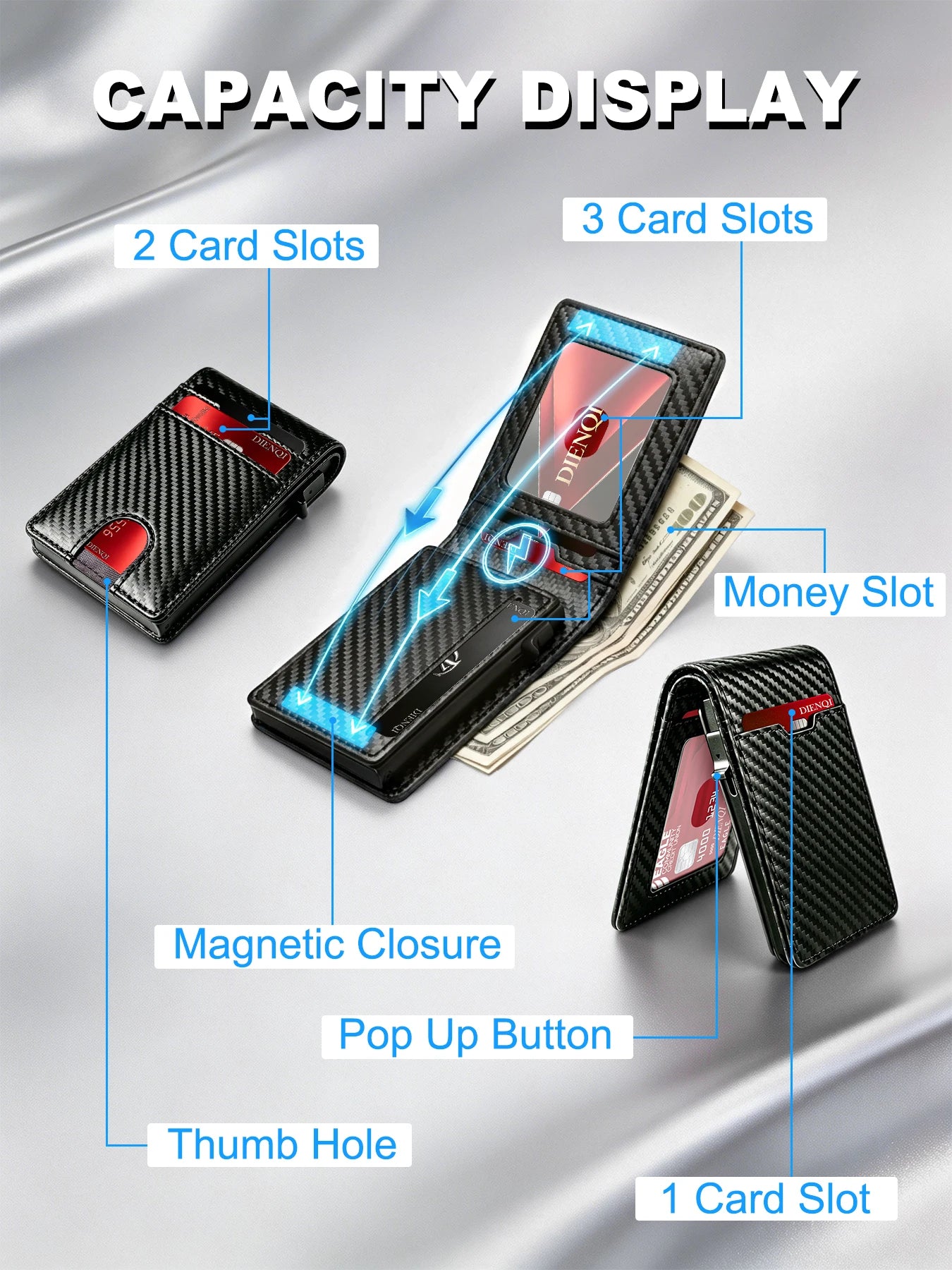 Luxury Men's RFID-blocking Wallets