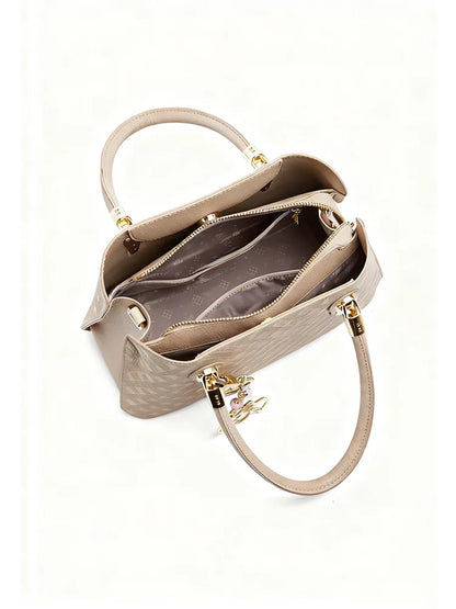 FOXER Luxury Genuine Leather Women's Shoulder Bag