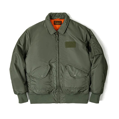 MADEN Padded Bomber Jacket | Army Green or Black