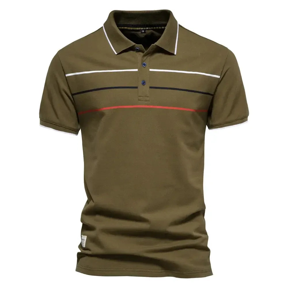 AIOPESON Men's Cotton Polo Shirts - ShopHub