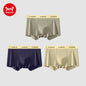 MiiOW Silky Ice Silk Men Boxers - 3Pcs