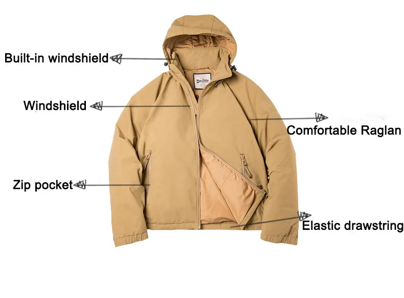 Maden Premium Winter Down Jacket for Men – Superior Warmth & Weather Protection