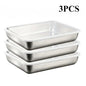 1/2/3/4/5/6Pcs Stainless Steel Food Containers