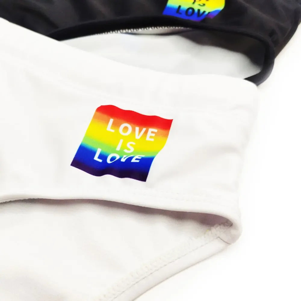 UXH LGBT Men's Swim Briefs - ShopHub