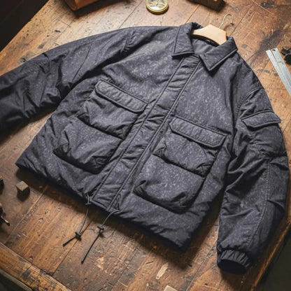 MADEN Retro M65 Padded Jacket | Black