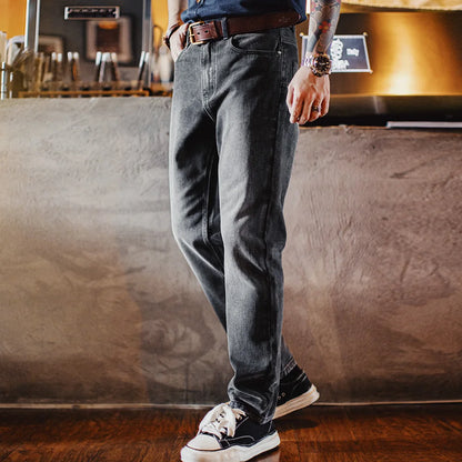 Maden Men's Vintage 13oz Heavyweight Denim Jeans