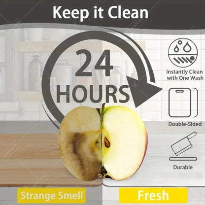 3PCS Stainless Steel Chopping Board