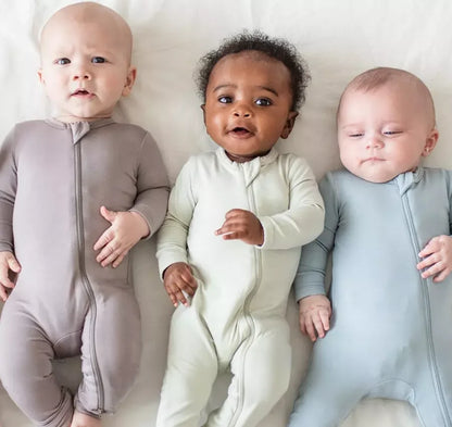 Kids Tales Little Haven Bamboo-Blend Zip Baby Romper