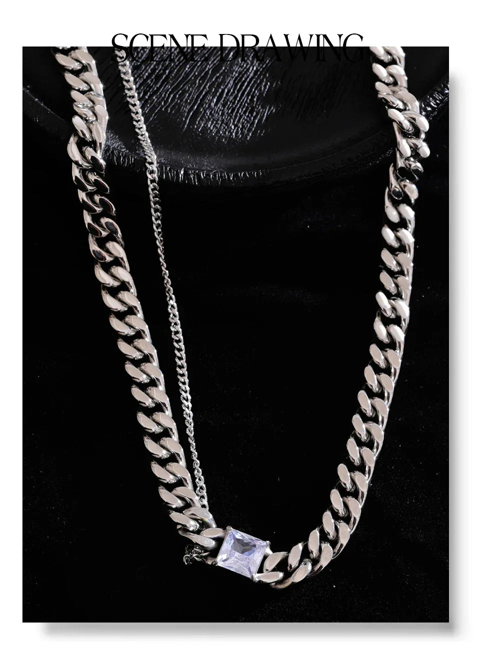 Statement Cuban Chain Necklace - ShopHub
