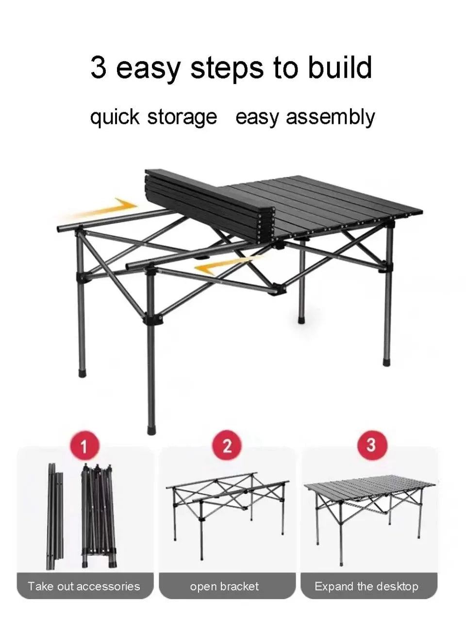 Outdoor Folding Long Table