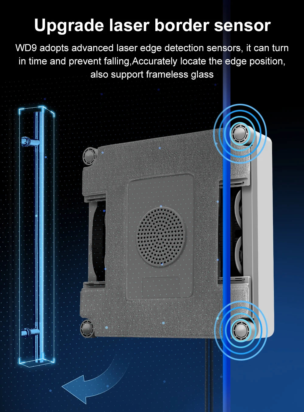 ABIR WD9-4-Way Robot Window Cleaner