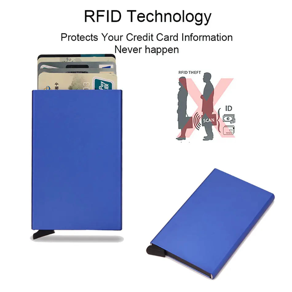 Slim Metal RFID Wallets