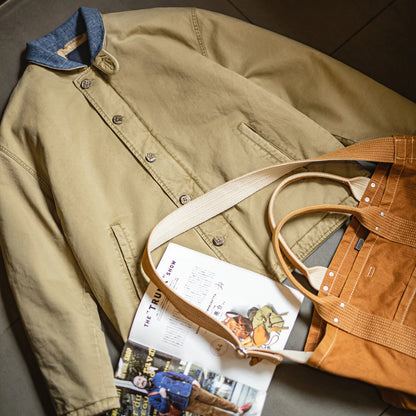 MADEN N-1 Padded Deck Jacket | Khaki