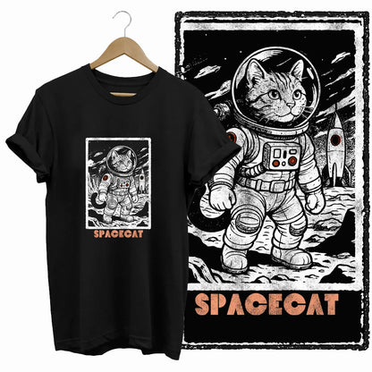 COOLMIND Cat Lover Graphic Cotton T-Shirt | Women's Relaxed Fit