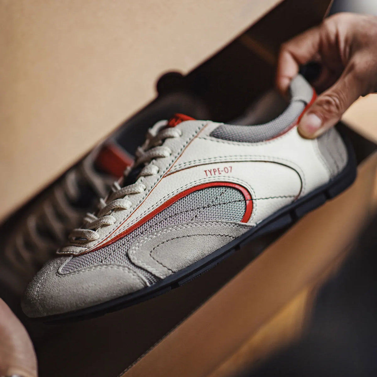 MADEN Speedway Unisex Retro Racing Trainers