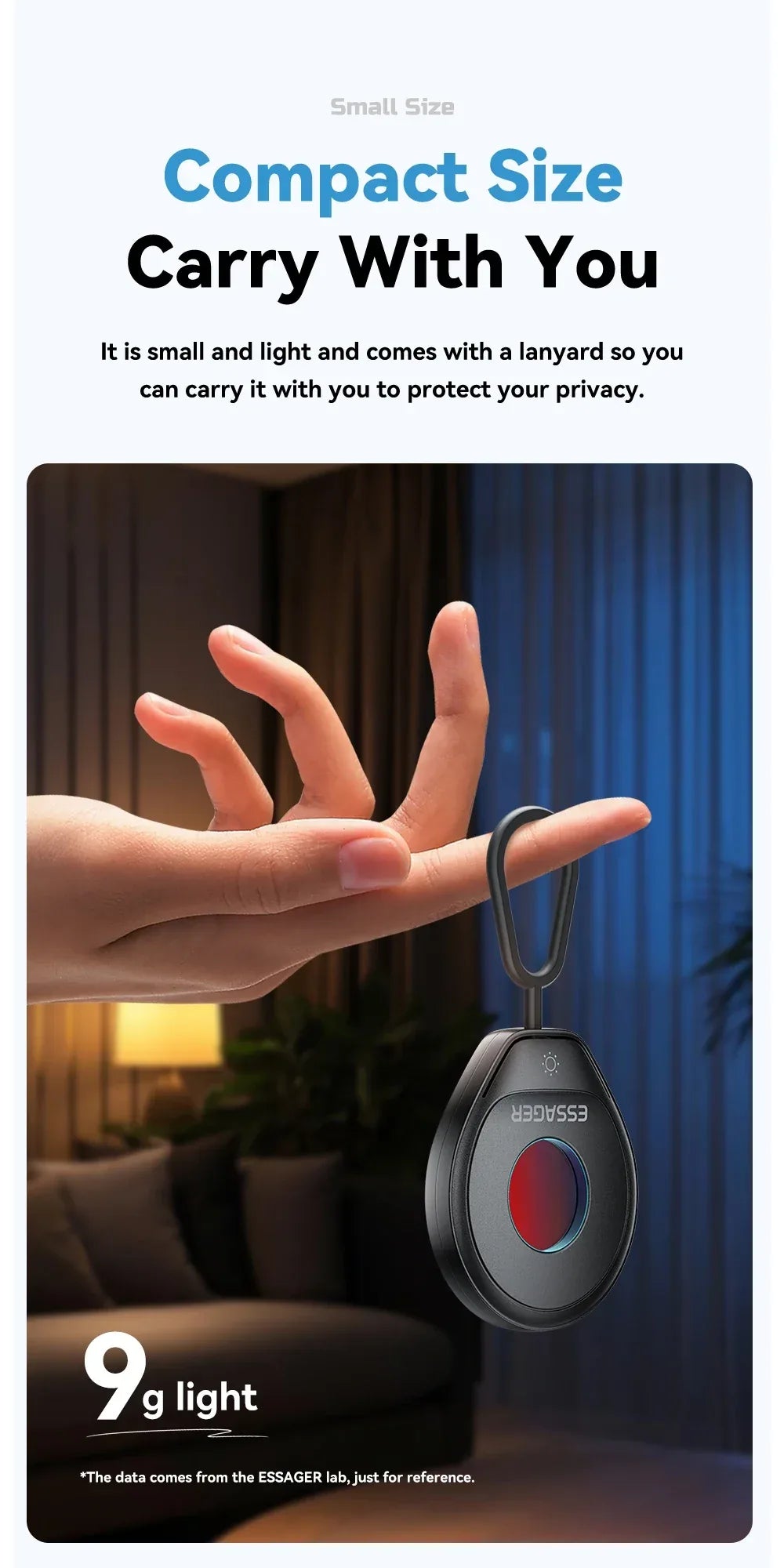 Essager Mini Hidden Camera Detector - ShopHub