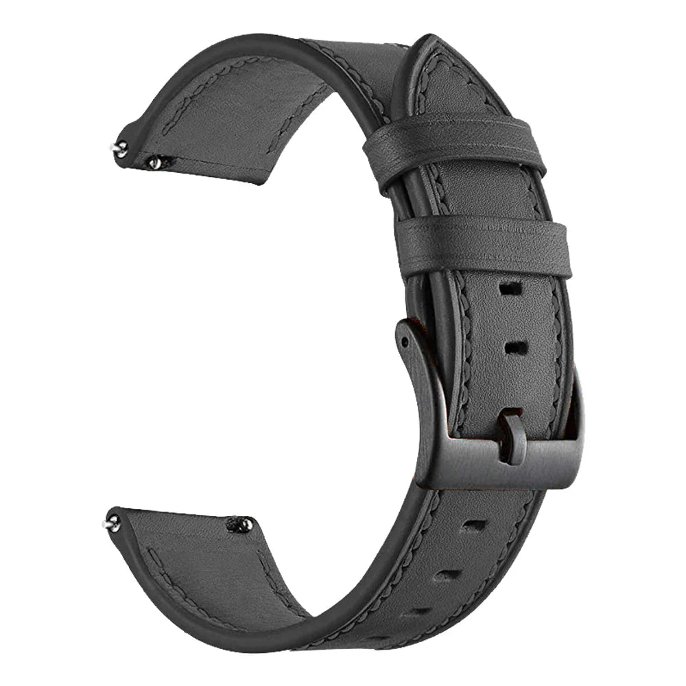 Leather Watch Strap for the Garmin Forerunner 745 (available in 12 colours) Habicare