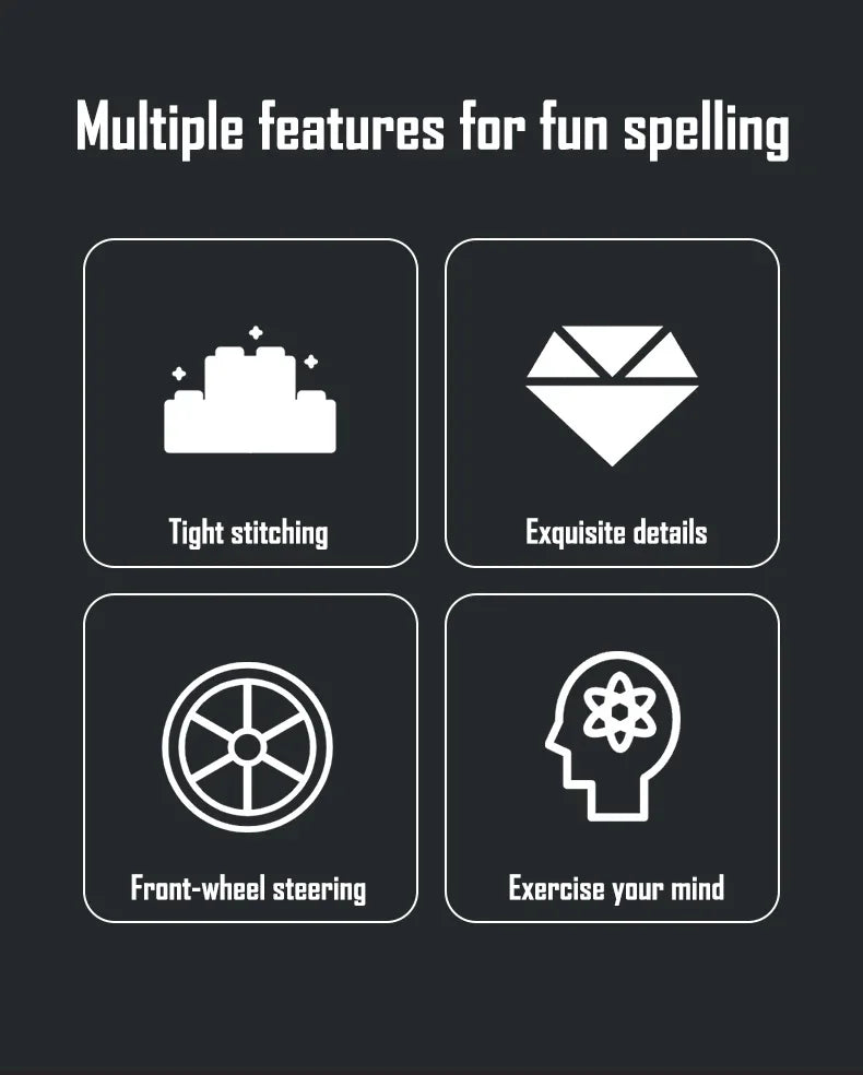 TOYLINX 2062PCS DIY Motorcycle Building Blocks Model Kit - ShopHub