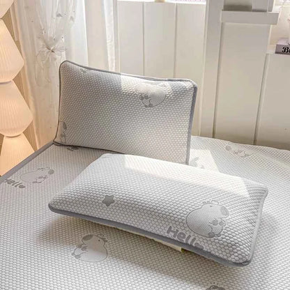 New Capibara Cooling Mat for Bed Breathable Sleeping Naked Ice Bean Summer Mat Coolness Bed Mat Cool Down Mattress Protector Pad