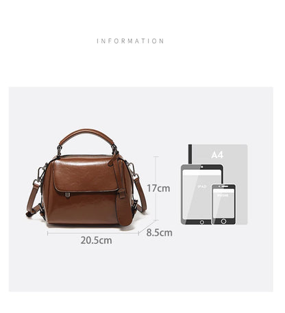 FOXER Split Leather Women's Handbag