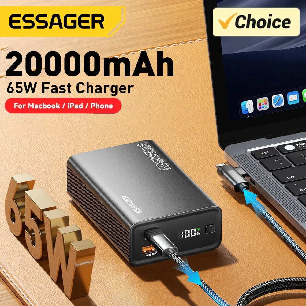 Essager 20000mAh Power Bank - ShopHub