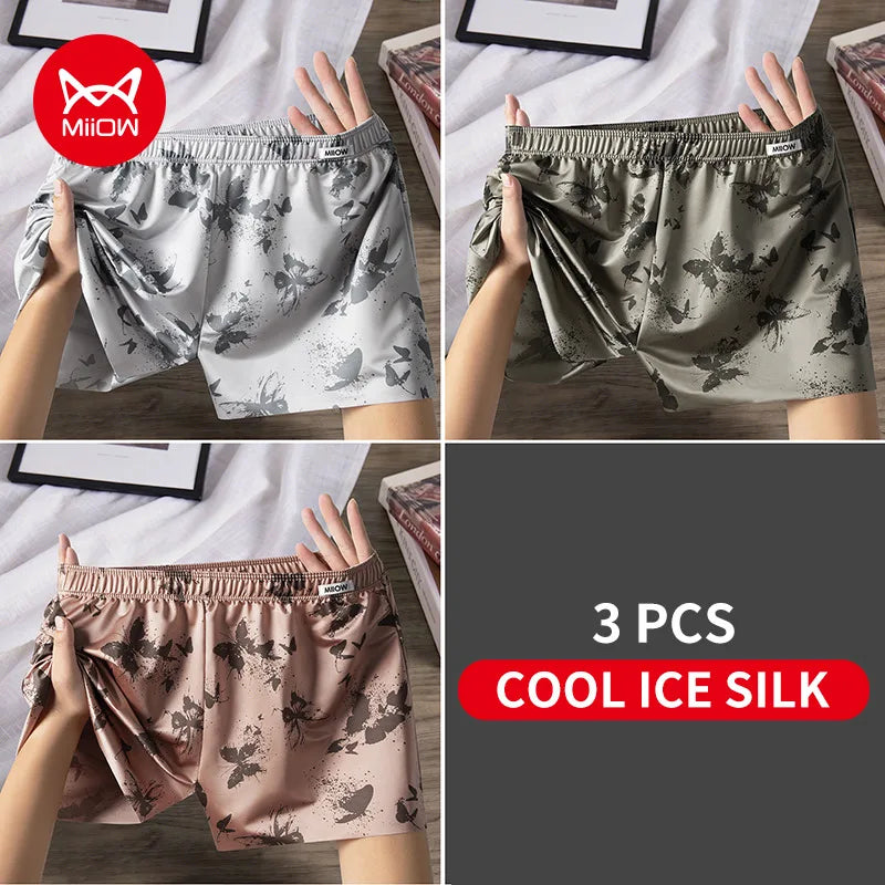 MiiOW Ice Silk Men's Underwear for Ultimate Breathability and Comfort
