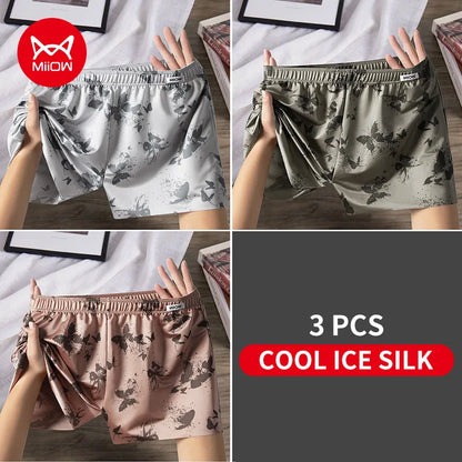 MiiOW Ice Silk Men's Underwear for Ultimate Breathability and Comfort