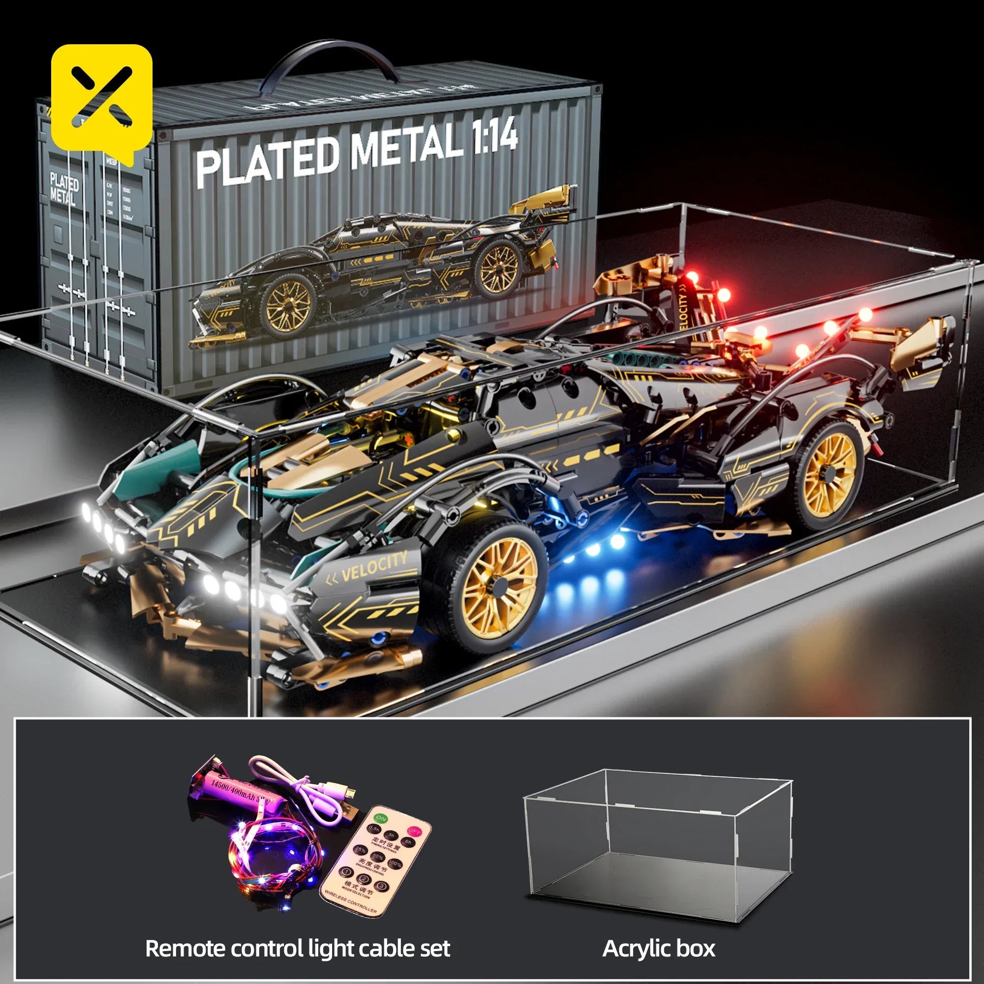 TOYLINX Supercar Building Block Toy - ShopHub