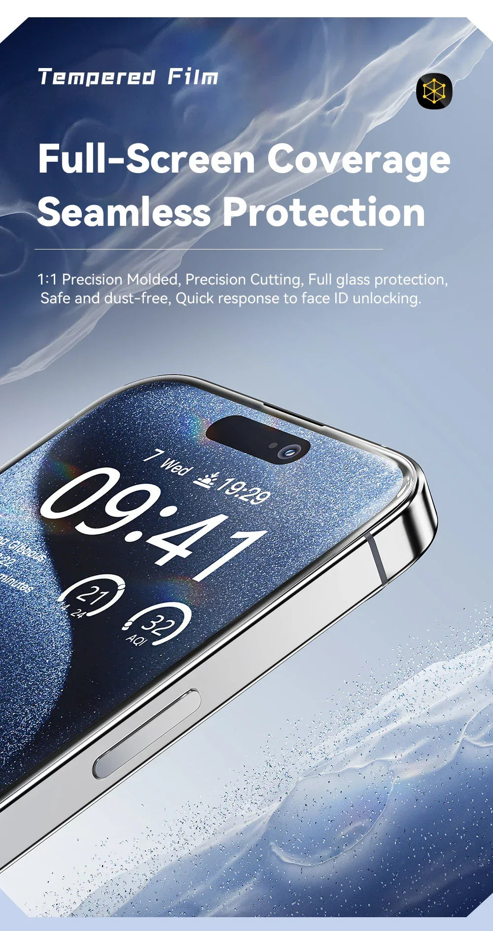 Essager Screen Protector for iPhone 16, 15, 14, and 13 Pro Max Plus - ShopHub