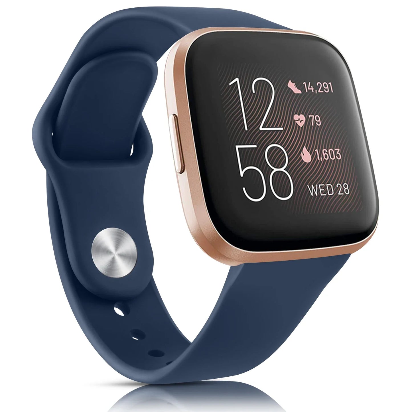 Flexible Silicone Wristband for the Fitbit Sense 2 (available in 17 colours) Habicare