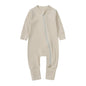 Kids Tales Little Cloud Ribbed Long-Sleeve Baby Romper