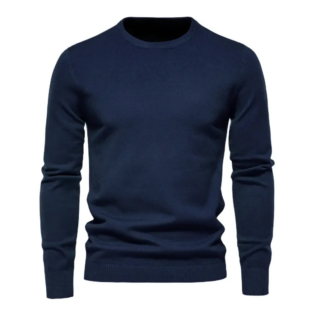 AIOPESON O-Neck Pullover Men's Sweaters - ShopHub