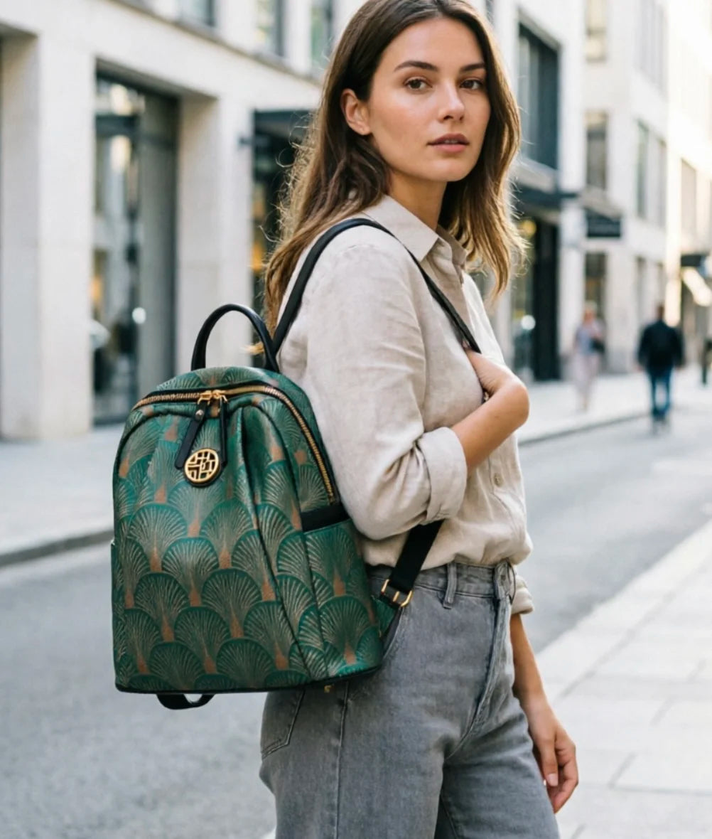 ZOOLER Handmade Cow Leather Backpack