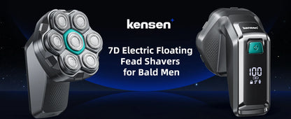 Kensen S32 Electric Head Shaver for Men 7D Floating Cutter