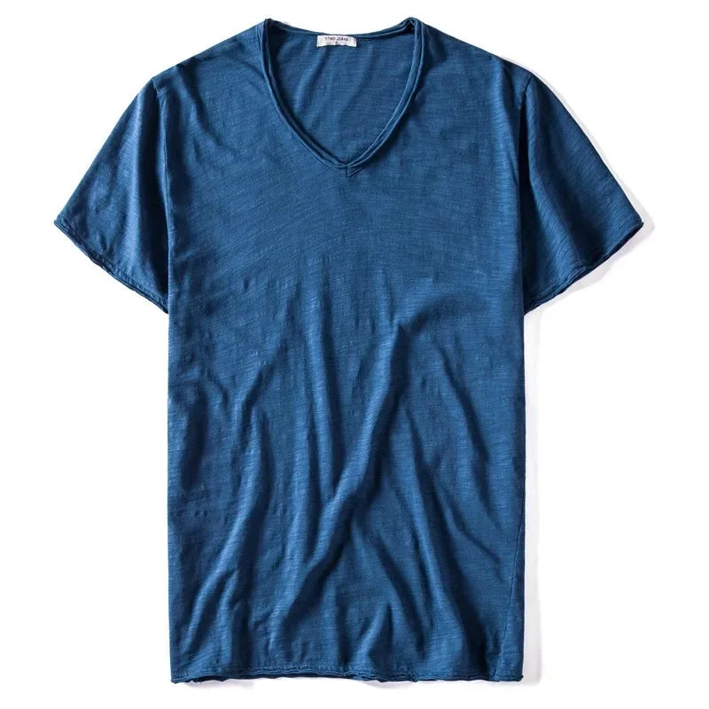 AIOPESON Summer V-Neck T-Shirts - ShopHub