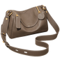 Women's Cowhide Leather Shoulder Bag Vintage Soft Messenger Handbag Fashion Crossbody Bags Female Underarm Bag DF900083S