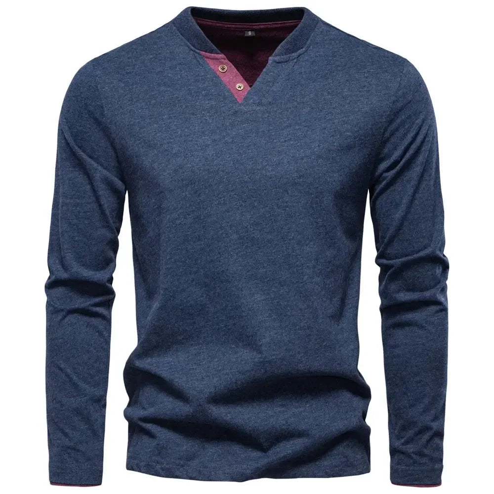 AIOPESON 100% Cotton Long Sleeve Shirts - ShopHub