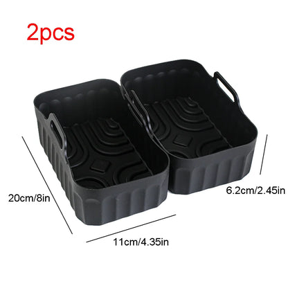 20-22cm Air Fryer Silicone Molds for COSORI, Tefal, Ninja, Philips