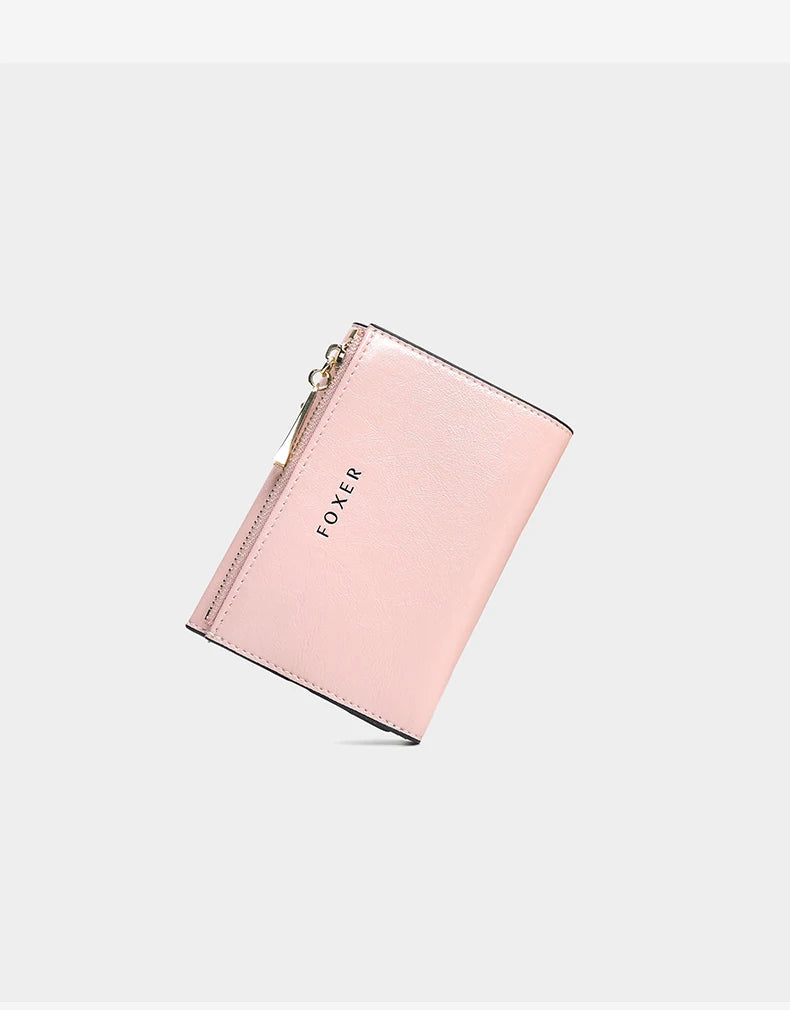 FOXER PU Women's Short Wallet