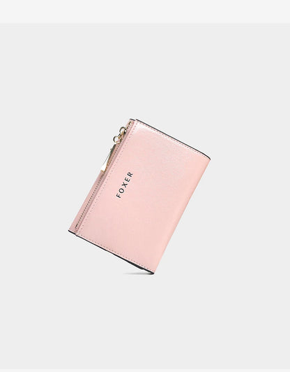 FOXER PU Women's Short Wallet
