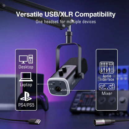 FIFINE Dynamic XLR Microphone Kit: Elevate Your Sound Experience